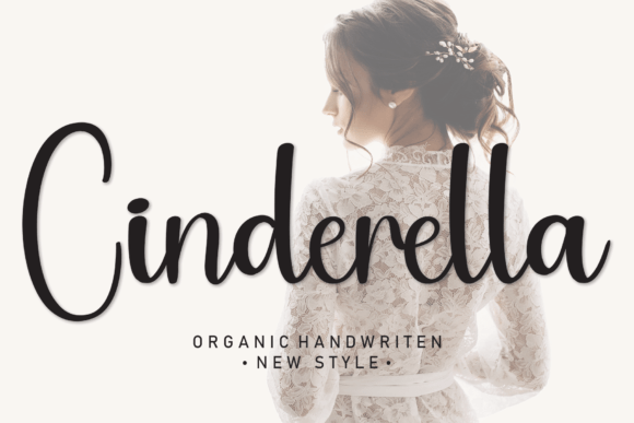 Discover the Elegant Flow of the Cinderella Typeface