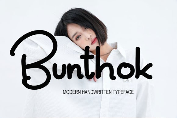 Discovering Bunthok: A Handwritten Font for Creative Projects
