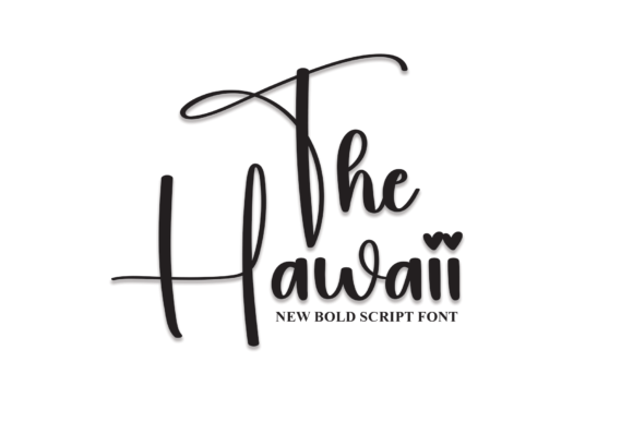 Discovering The Hawaii: A Handwritten Font for Distinctive Design