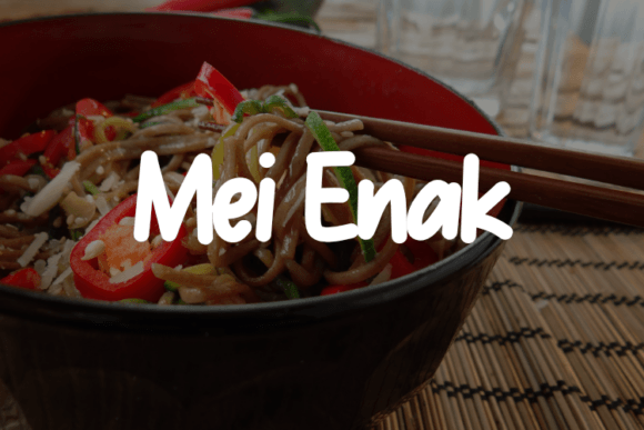 Mei Enak: A Typeface That Adapts to Every Creative Vision